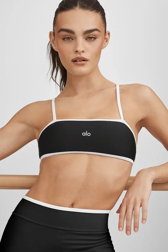 Reggiseno Airlift Charger - Nero/Bianco