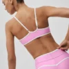 Reggiseno Airlift Charger - Rosa Cuore Caramella/Bianco