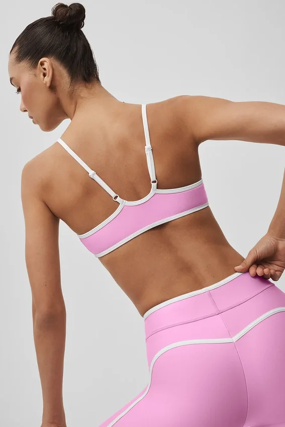 Reggiseno Airlift Charger - Rosa Cuore Caramella/Bianco