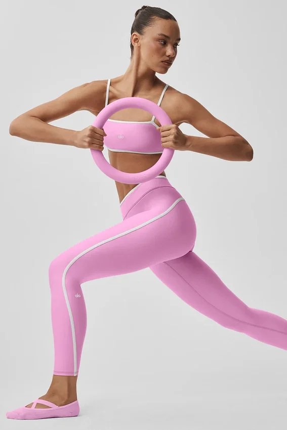 Reggiseno Airlift Charger - Rosa Cuore Caramella/Bianco