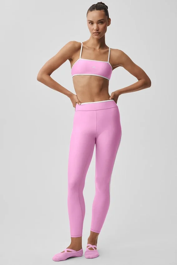 Reggiseno Airlift Charger - Rosa Cuore Caramella/Bianco
