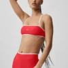 Reggiseno Airlift Charger - Rosso brillante/Bianco