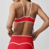 Reggiseno Airlift Charger - Rosso brillante/Bianco