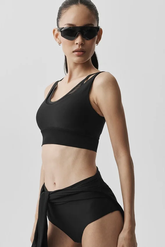 Reggiseno Airlift Double Trouble - Nero