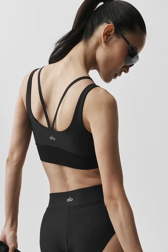 Reggiseno Airlift Double Trouble - Nero