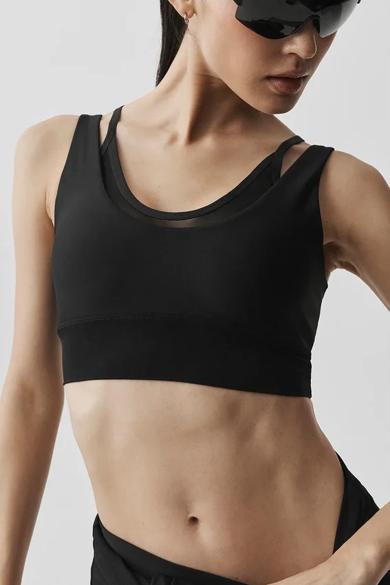 Reggiseno Airlift Double Trouble - Nero