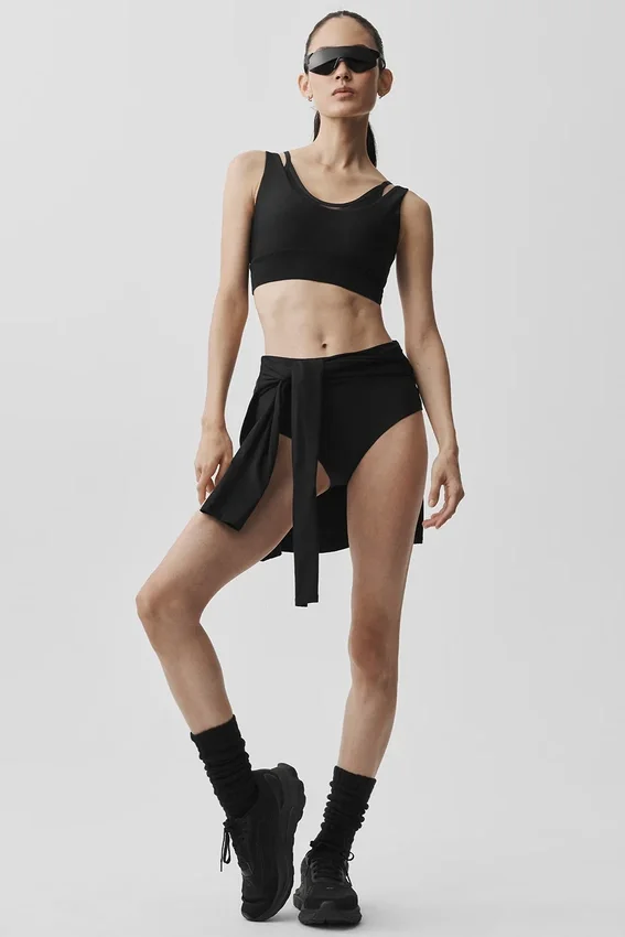 Reggiseno Airlift Double Trouble - Nero