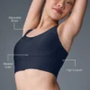 Reggiseno Airlift Empower - Blu navy