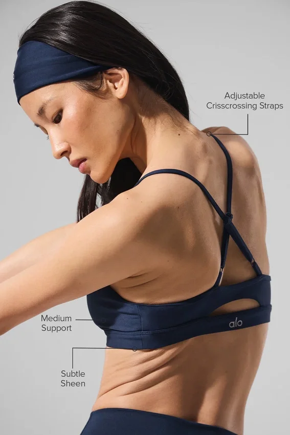 Reggiseno Airlift Intrigue - Blu navy