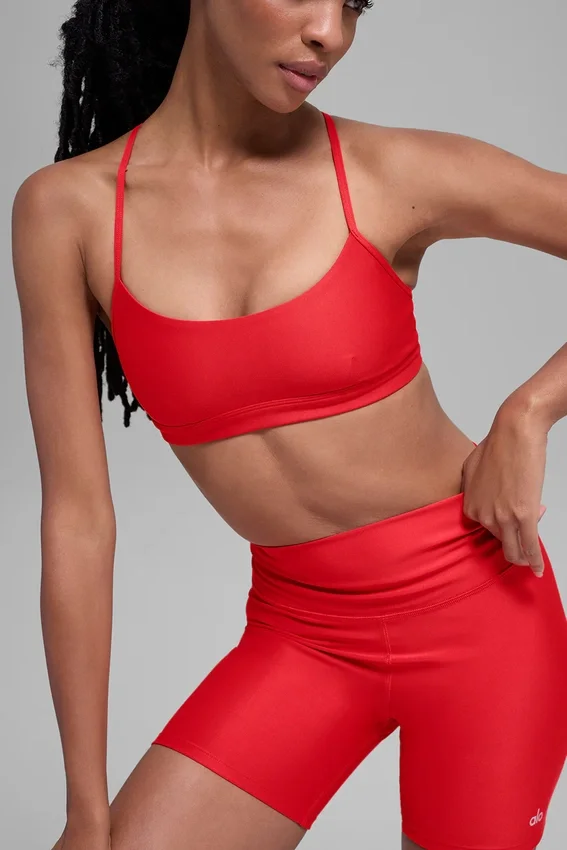 Reggiseno Airlift Intrigue - Rosso brillante