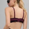 Reggiseno Airlift Line Up - Borgogna