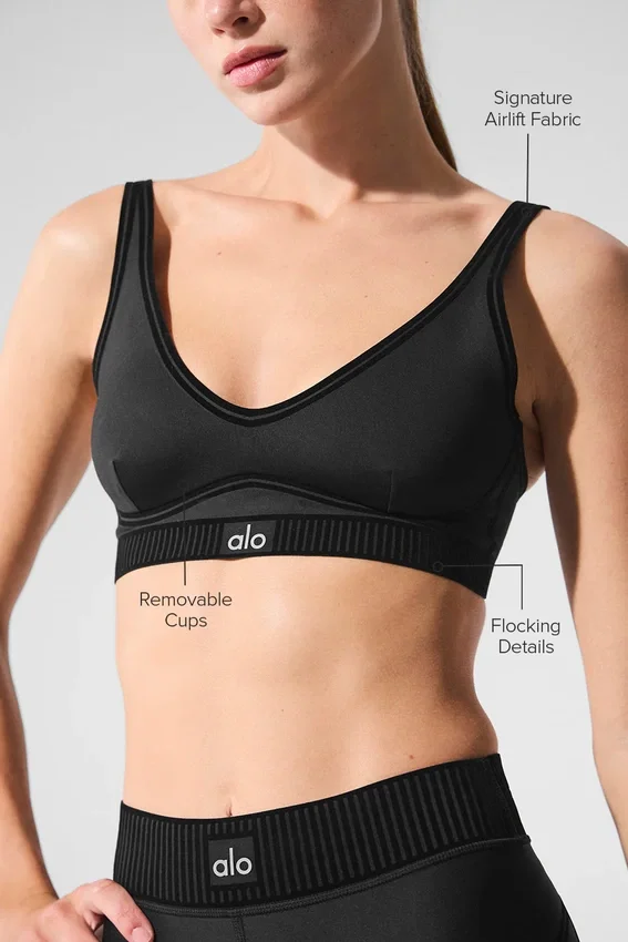 Reggiseno Airlift Line up - Nero