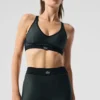 Reggiseno Airlift Line up - Verde antracite