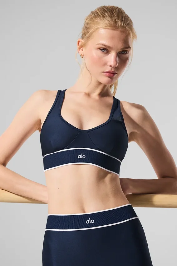 Reggiseno Airlift Mesh Darling - Blu navy