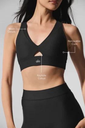 Reggiseno Airlift Mesh Just Right – Nero
