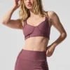 Reggiseno Airlift Redefine - Borgogna Tartufo/Nero