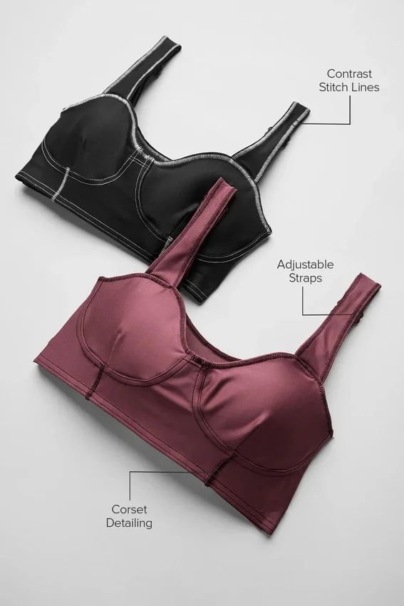 Reggiseno Airlift Redefine - Nero/Bianco