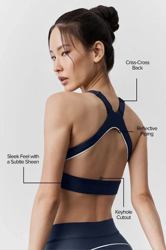 Reggiseno Airlift Speedwork - Blu navy
