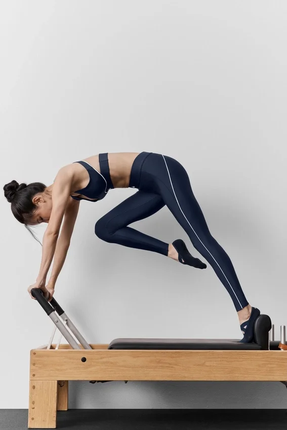Leggings Speedwork High-Waist Airlift 7/8 - Blu navy
