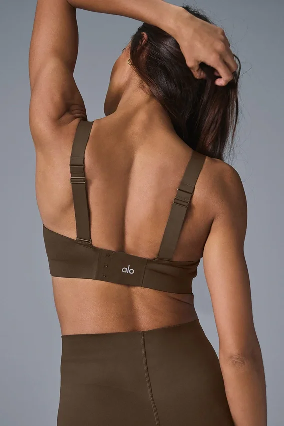 Reggiseno Airlift Strength - Espresso