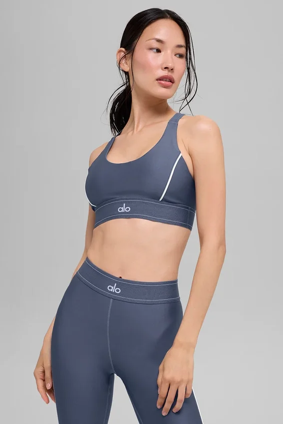 Reggiseno Airlift Suit up - Bluestone/Bianco
