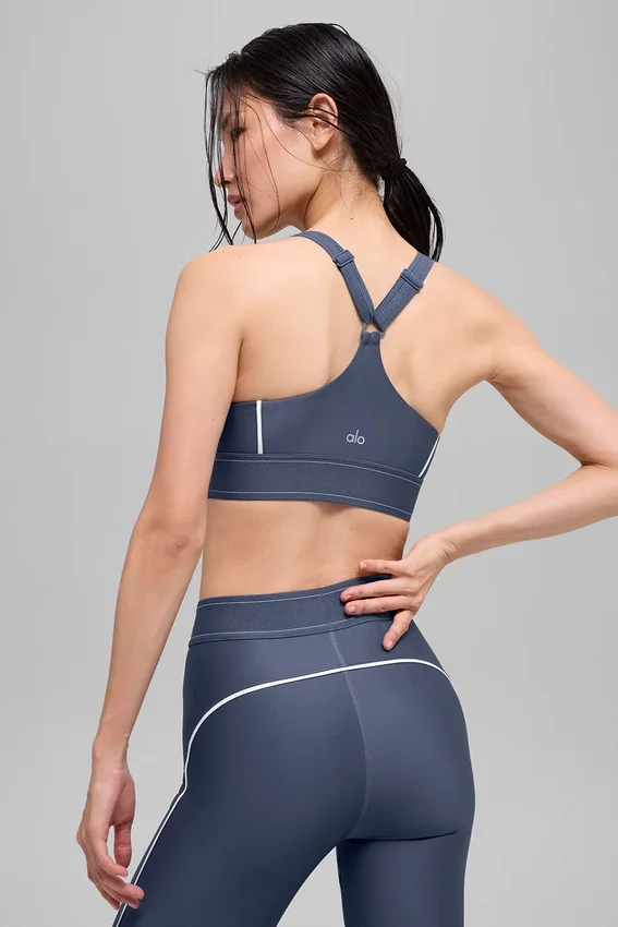 Reggiseno Airlift Suit up - Bluestone/Bianco