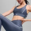 Reggiseno Airlift Suit up - Bluestone/Bianco