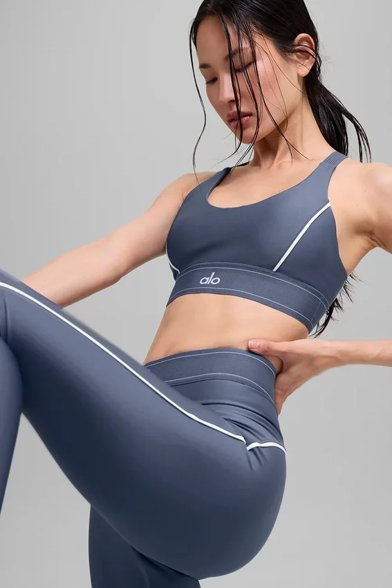 Reggiseno Airlift Suit up - Bluestone/Bianco