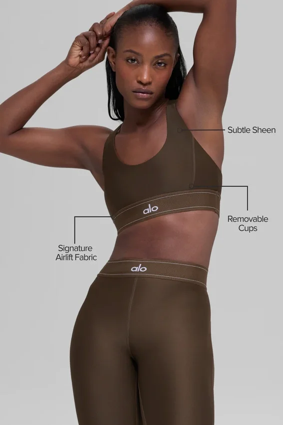 Reggiseno Airlift Suit Up - Espresso