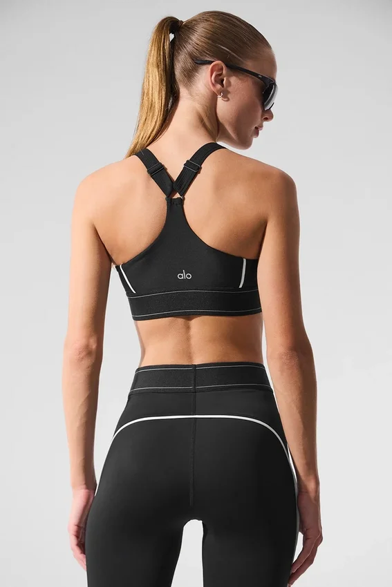 Reggiseno Airlift Suit up - Nero/Bianco
