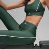 Leggings High-Waist Suit Up Airlift - Verde trifoglio/Bianco