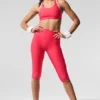 Reggiseno Airlift Super Sleek a contrasto - Rosso caramella/Bianco