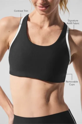 Reggiseno Airlift Super Sleek Contrast – Nero/Bianco