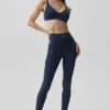 High-Waist Airlift Top-Notch Legging - Blu navy