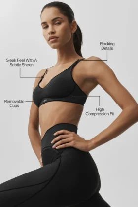 Reggiseno Airlift Top-Notch – Nero