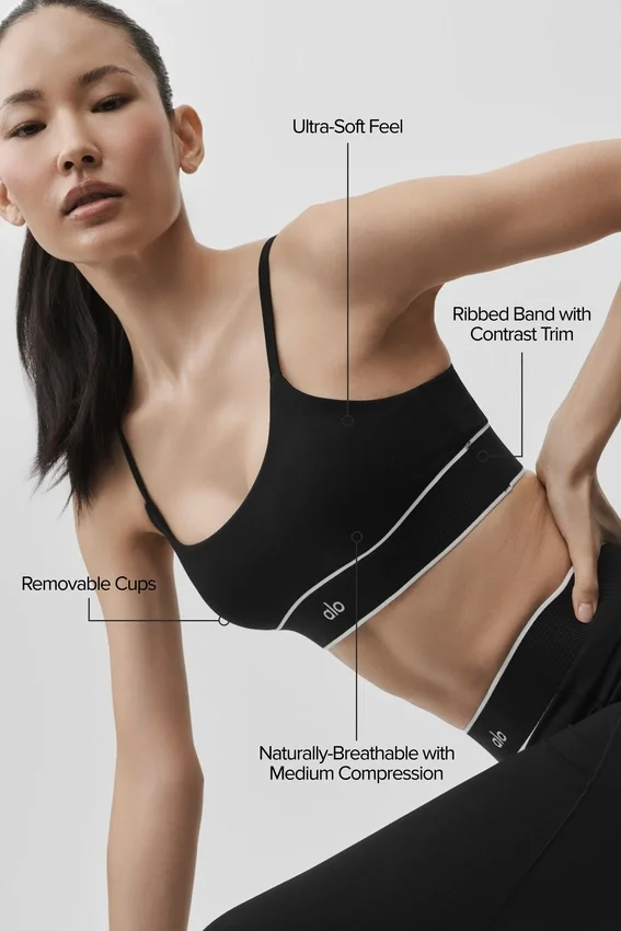 Reggiseno Alo Softsculpt Amp It up - Nero