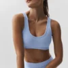 Reggiseno Alosoft Center Stage - Blu Provenza chiaro