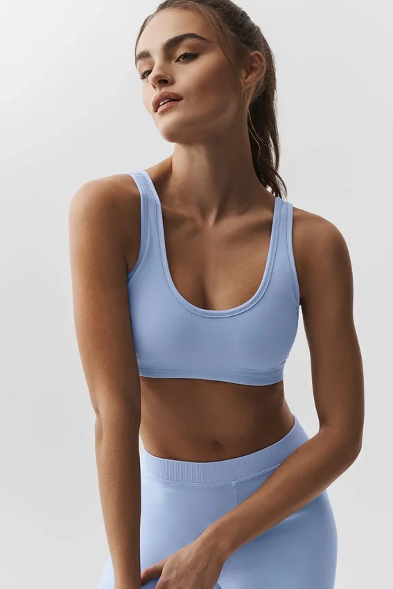 Reggiseno Alosoft Center Stage - Blu Provenza chiaro