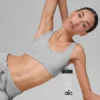 Reggiseno Alosoft Center Stage - Grigio melange sportivo