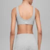 Reggiseno Alosoft Center Stage - Grigio melange sportivo