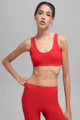 Reggiseno Alosoft Center Stage - Rosso brillante