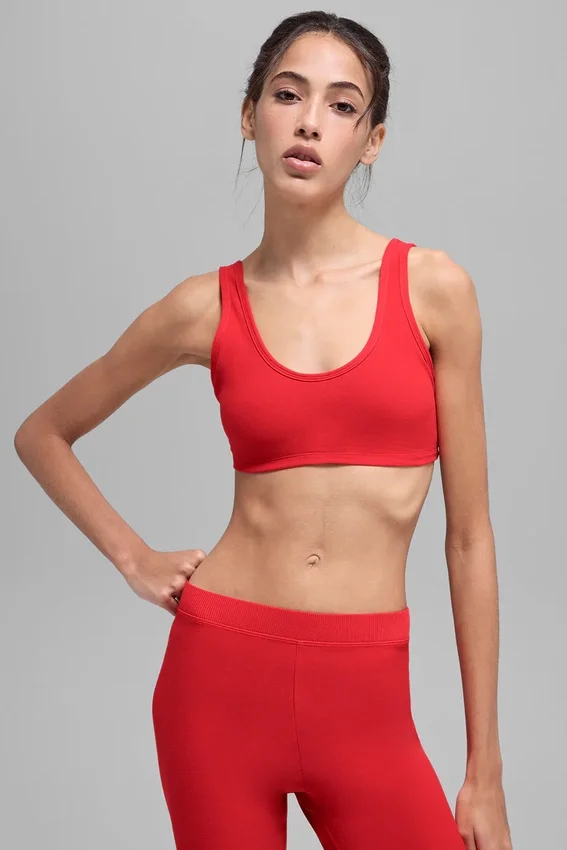 Reggiseno Alosoft Center Stage - Rosso brillante