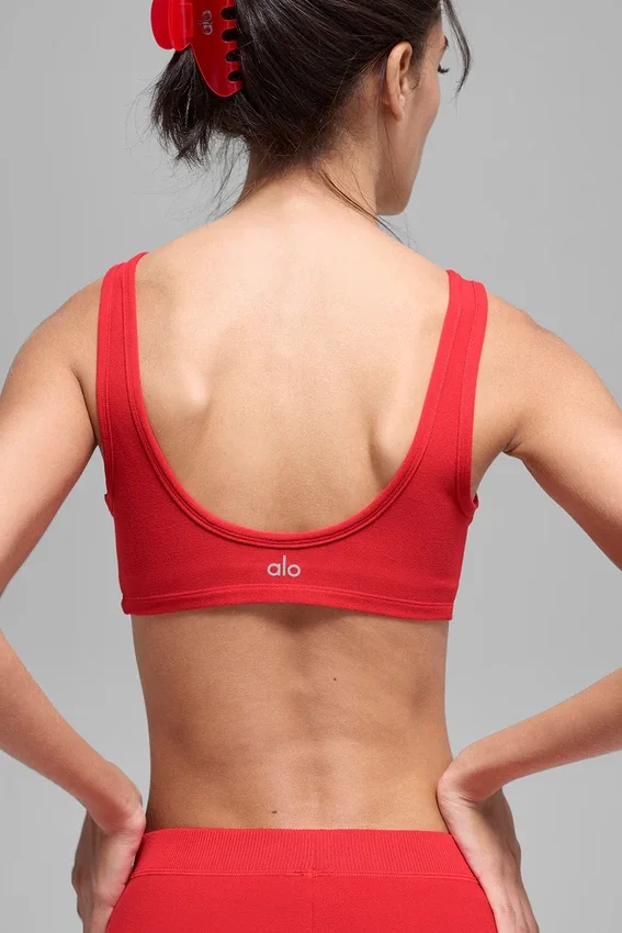 Reggiseno Alosoft Center Stage - Rosso brillante