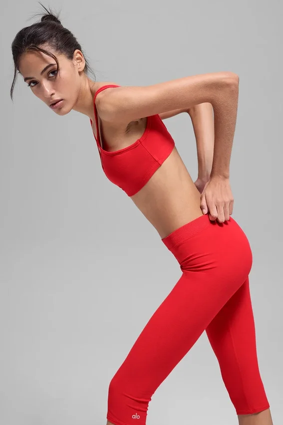 Reggiseno Alosoft Center Stage - Rosso brillante