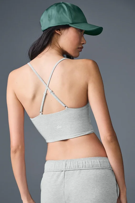 Reggiseno Alosoft Highlight - Grigio melange sportivo