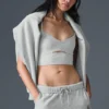 Reggiseno Alosoft Highlight - Grigio melange sportivo