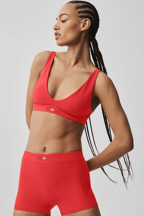 Reggiseno Alosoft Sincere - Rosso brillante