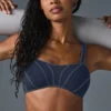 Reggiseno Alosoft Sunray - Blu navy/Avorio