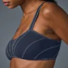 Reggiseno Alosoft Sunray - Blu navy/Avorio