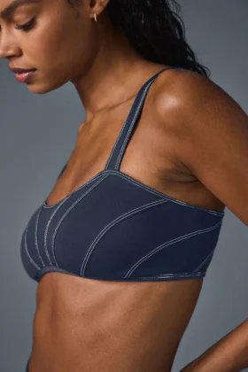 Reggiseno Alosoft Sunray – Blu navy/Avorio